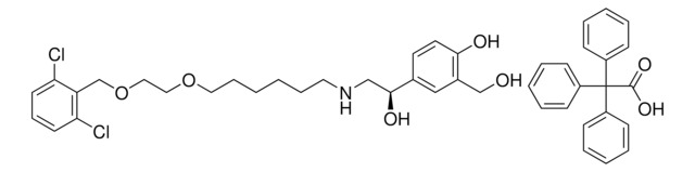 Vilanterol structure, CAS 503068-34-6