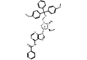 N6-BENZOYL-5'-(DIMETHOXYTRITYL)-2'-O-METHYLADENOSINE structure, CAS 110764-72-2