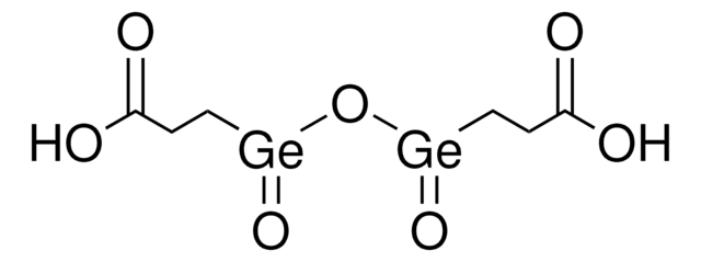 BIS(2-CARBOXYETHYLGERMANIUM SESQUIOXIDE) structure, CAS 27031-31-8