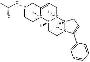 Abiraterone acetate structure, CAS 154229-18-2