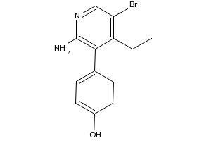 Phenol, 4-(5-bromo-2,1-benzisoxazol-3-yl)- structure, CAS 96330-25-5
