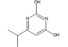 2,4(1H,3H)-Pyrimidinedione, 6-(1-methylethyl)- structure, CAS 58289-27-3