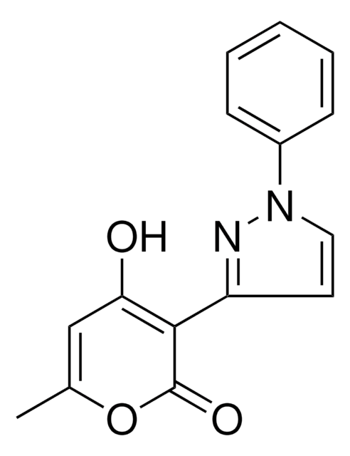 2H-1-Benzopyran-2-one, 4-hydroxy-6-methyl-3-(phenylmethyl)- structure, CAS 183658-35-7