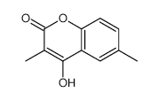 2H-1-Benzopyran-2-one, 4-hydroxy-3,6-dimethyl- structure, CAS 118157-94-1
