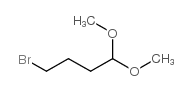 4-Bromobutyraldehyde dimethylacetal structure, CAS 24157-02-6