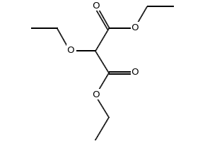 Ethoxy-malonic acid diethyl ester structure, CAS 37555-99-0