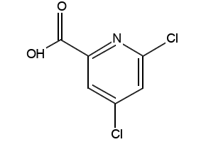 4,6-Dichloropicolinic acid structure, CAS 88912-25-8