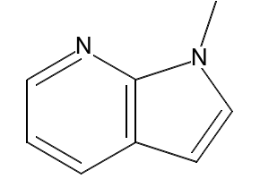 1-Methyl-1H-Pyrrolo[2,3-b]pyridine structure, CAS 27257-15-4