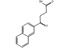 4-(2-Naphthyl)-4-oxobutanoicacid structure, CAS 1590-22-3
