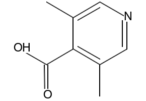 3,5-Dimethyl-4-pyridinecarboxylic acid3 structure, CAS 544703-96-0