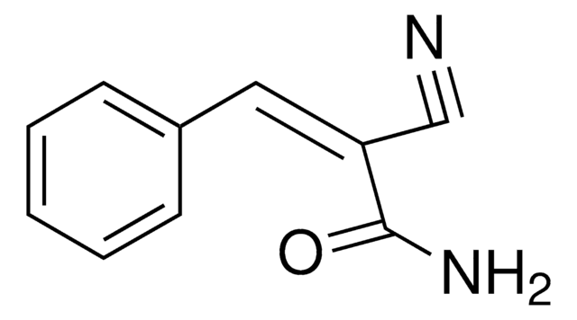 (E)-2-Cyano-3-phenylacrylamide structure, CAS 709-79-5