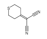 2-(2H-Thiopyran-4(3H,5H,6H)-ylidene)malononitrile structure, CAS 62702-80-1