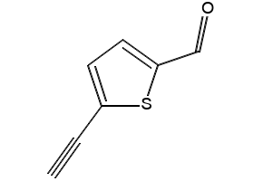 5-Ethynylthiophene-2-carbaldehyde structure, CAS 206768-21-0