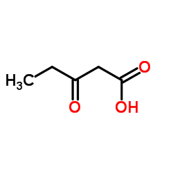 3-Oxopentanoic acid structure, CAS 10191-25-0
