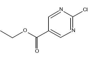 Ethyl 2-chloropyrimidine-5-carboxylate structure, CAS 89793-12-4
