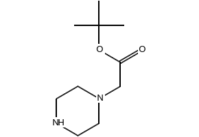 Tert-butyl 2-(piperazin-1-yl)acetate structure, CAS 112257-22-4