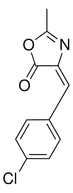 5(4H)-Oxazolone, 4-[(4-chlorophenyl)methylene]-2-methyl- structure, CAS 3237-71-6