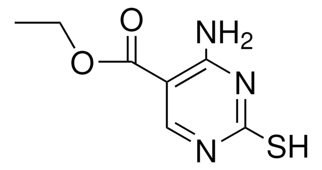 5-Pyrimidinecarboxylic acid, 6-amino-1,2-dihydro-2-thioxo-, ethyl ester structure, CAS 774-07-2