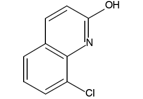 8-Chloro-2-hydroxyquinoline structure, CAS 23981-25-1