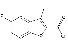 Benzofuran, 5-chloro-3-methyl- structure, CAS 1125-41-3