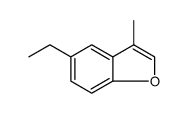 Benzofuran, 5-ethyl-3-methyl- structure, CAS 870466-96-9