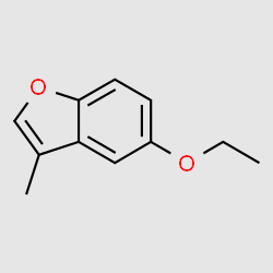 Benzofuran, 5-ethoxy-3-methyl- structure, CAS 28241-88-5