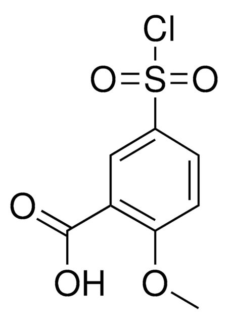 5-Chlorosulfonyl-2-methoxybenzoic acid structure, CAS 51904-91-7