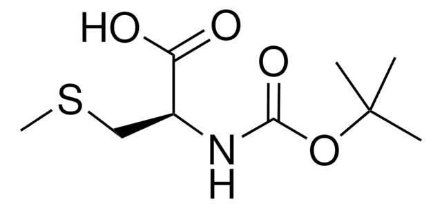 N-Boc-S-methyl-L-cysteine structure, CAS 16947-80-1
