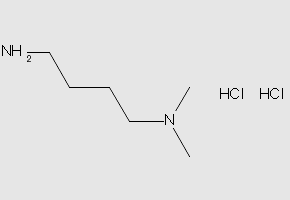 N,N-Dimethyl-1,4-butanediamine dihydrochloride structure, CAS 65592-37-2