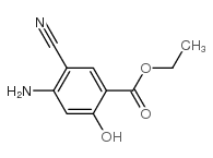 Ethyl 4-amino-5-cyanosalicylate structure, CAS 72817-97-1