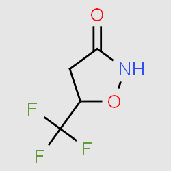 3(2H)-Isoxazolone, 5-(trifluoromethyl)- structure, CAS 388091-41-6