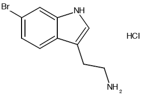 2-(7-Bromo-1H-indol-3-yl)ethanamine hydrochloride structure, CAS 156941-60-5