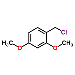 2,4-Dimethoxybenzylchloride structure, CAS 55791-52-1
