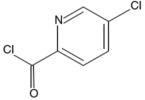 5-Chloro-2-Pyridinecarbonyl chloride structure, CAS 128073-03-0