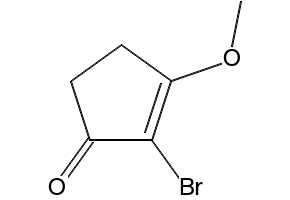 2-Bromo-3-ethoxycyclopent-2-enone structure, CAS 226703-16-8
