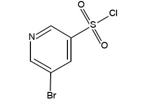 5-Bromopyridine-3-sulfonyl chloride structure, CAS 65001-21-0