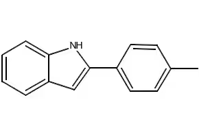 1H-Indole, 2-(4-methylphenyl)- structure, CAS 55577-25-8