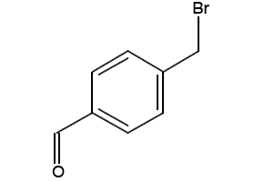 4-(Bromomethyl)benzaldehyde structure, CAS 51359-78-5