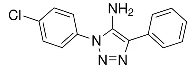 1H-1,2,3-Triazol-5-amine, 4-(4-chlorophenyl)-1-phenyl- structure, CAS 118946-58-0