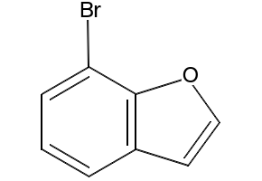 7-Bromobenzofuran structure, CAS 133720-60-2