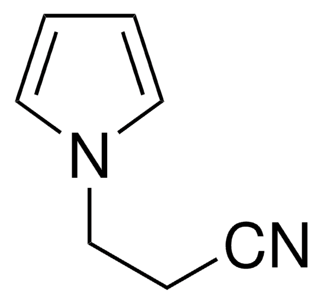 1H-Pyrrole-1-propanenitrile structure, CAS 43036-06-2