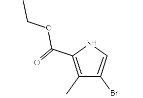 1H-Pyrrole, 3-ethyl-2-methyl-4-(trifluoromethyl)- structure, CAS 94609-21-9
