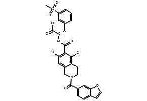 Benzofuran, 5,7-dichloro- structure, CAS 23145-06-4