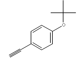 Benzene, 1-(1,1-dimethylethoxy)-4-ethynyl- structure, CAS 1093192-41-6