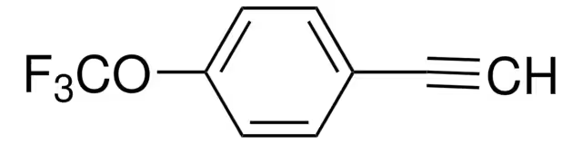 Benzene, 1-ethynyl-4-(trifluoromethoxy)- structure, CAS 160542-02-9