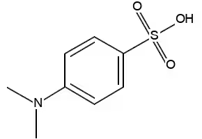 4-(Dimethylamino)benzenesulfonic acid structure, CAS 121-58-4