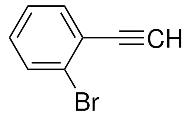 Benzene, 1-bromo-2-ethynyl- structure, CAS 766-46-1