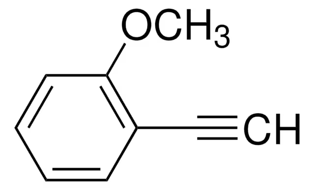 Benzene, 1-ethynyl-2-methoxy- structure, CAS 767-91-9