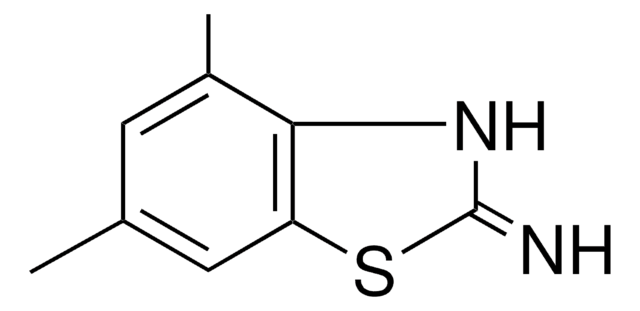 2-Benzothiazolamine, 4,6-dimethyl- structure, CAS 64036-71-1