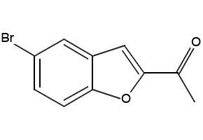 Ethanone, 1-(5-bromo-2-benzofuranyl)- structure, CAS 38220-75-6